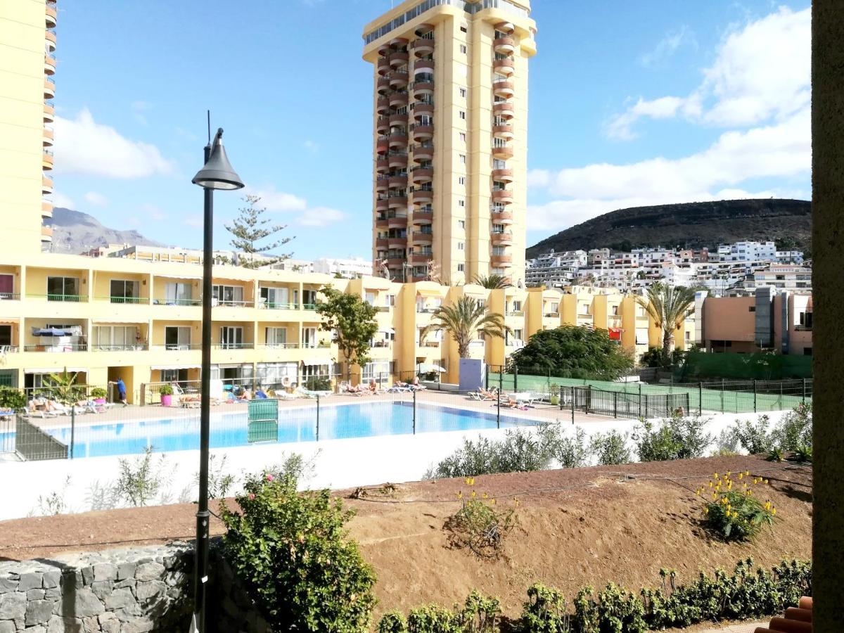 Apartamento Torres del Sol. Playa de las vistas Arona  Exterior foto